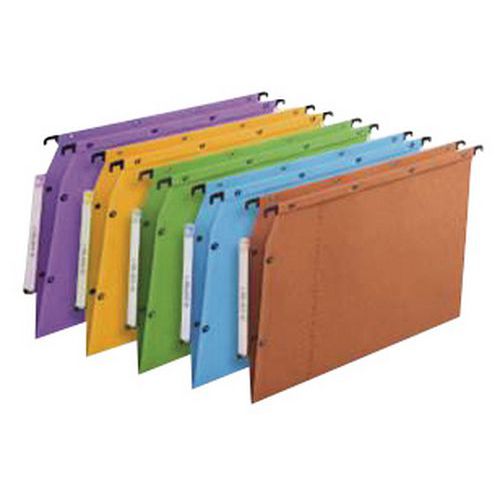 Set De 25 Dossiers Suspendu Assortis Fond V