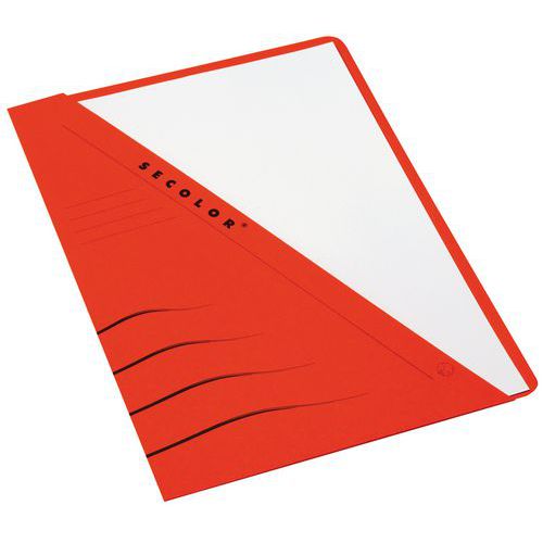 Chemise-pochette Col.:rouge Largeur:220 Mm