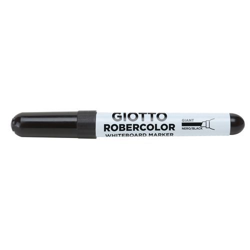 Marqueur Robercolor Giotto pointe biseautée effaçable à sec - noir thumbnail image 1