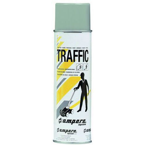 Peinture Traçage Sol Traffic 650ml Gris