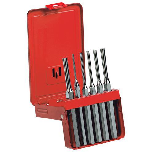 Mob 1 Coffret Métal De 6 Chasse-goupilles