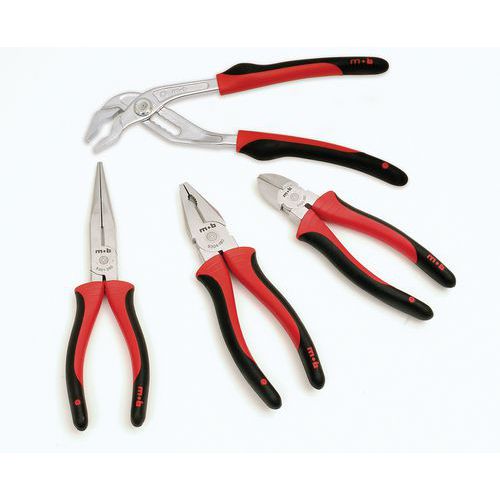 Mob 1 Jeu De 4 Pinces Bi-matière