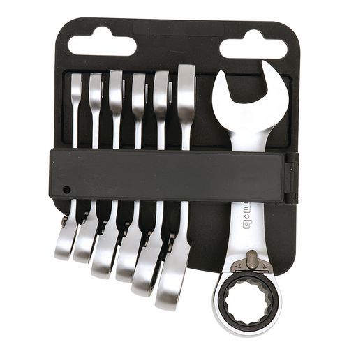 Mob 1 Jeu De Clés Mixtes à Cliquet Courtes Compact'