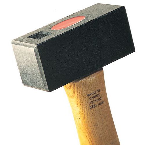 Mob 1 Massette Carrée Manche Bois