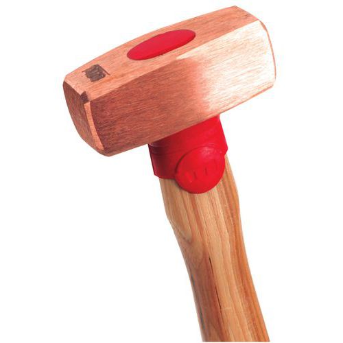 Mob 1 Massette Cuivre Manche Bois