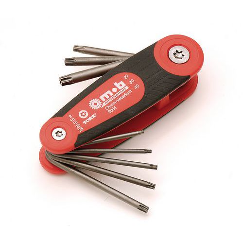 Mob 1 Monture De 8 Clés Tamper Torx - Crv