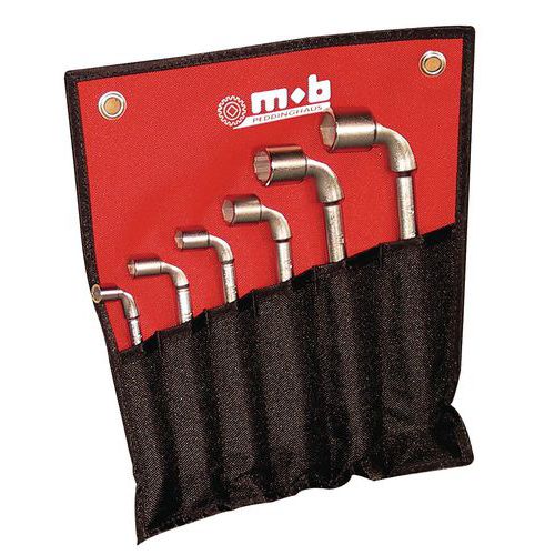 Mob 1 Trousses De Clés à Pipe Debouchées 6x6 Pans