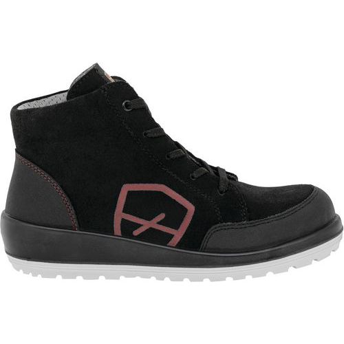 Chaussures De Sécurité Hautes Baiana Noir/rose S3 Pt37