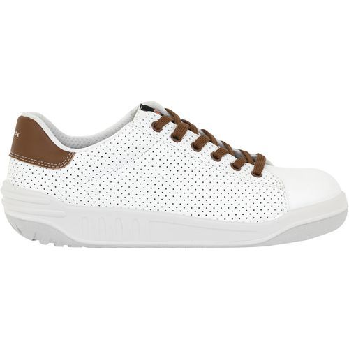Chaussures De Sécurité Basses Joppa Blanc/cognac S1p Pt44