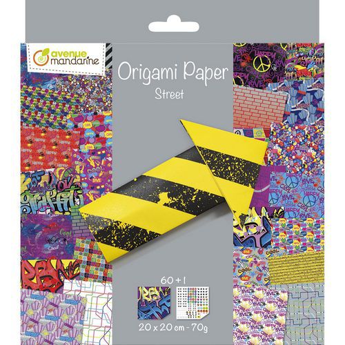 Origami Street, 60 feuilles 20 x 20, 70g thumbnail image 1
