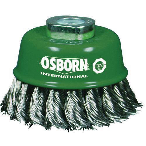 Brosse Coupe Dia. 65 X M14 X Fil Inox Torsad Ã‰