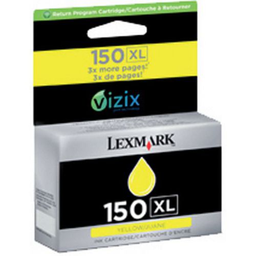 Toner Lexmark - Jaune - original - cartouche de toner - pour Lexmark