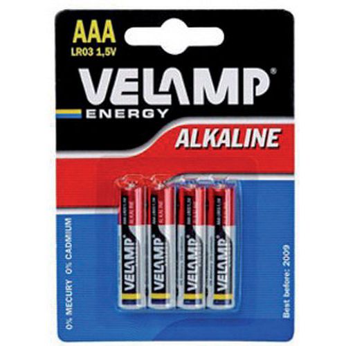 Pile Alcaline Aaa (lr03) Velamp