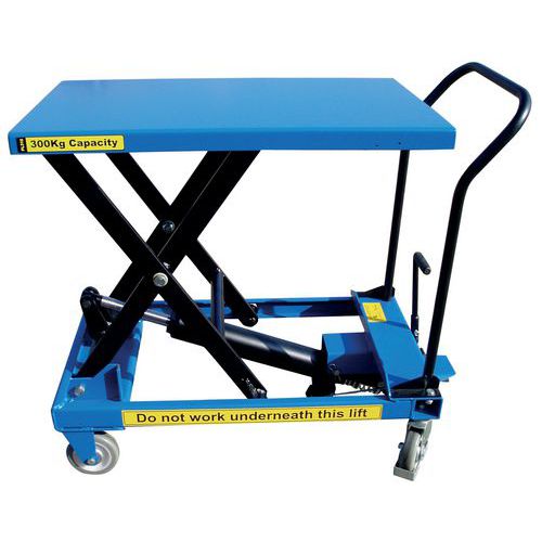 Table Elevatrice Force 300kg A Simple Ciseau X