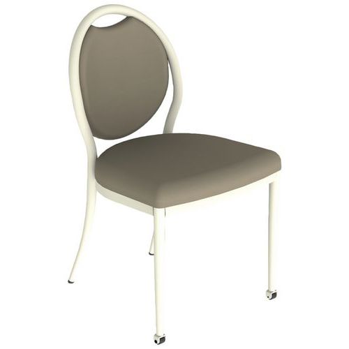 Chaise 260 Mobile Alu Ass/dos Ginkgo Terre 4p Beige 1013