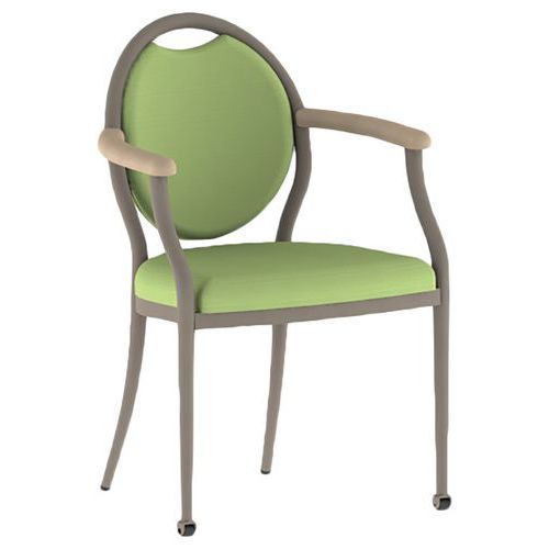 Bridge 260 Mob Alu Ass/dos Abaka Tilleul Acc Nat 4p Noisette