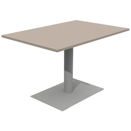 Table Mano 120x80 T6 - Strat Abs Praline/gris 9006