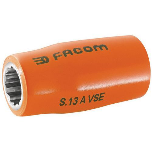 Facom 1 Douilles 1/2 12 Pans Isolées 1000 Volts Série Vse Facom