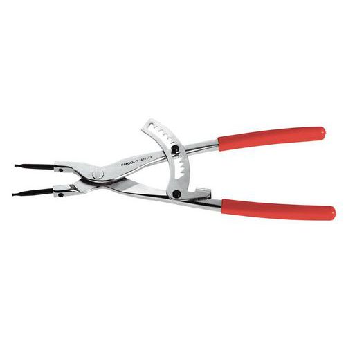 Facom - Pinces à crémaillère ouvrantes 477.32 - Pour Circlips extérieurs Ø 85-200 mm - 310 mm