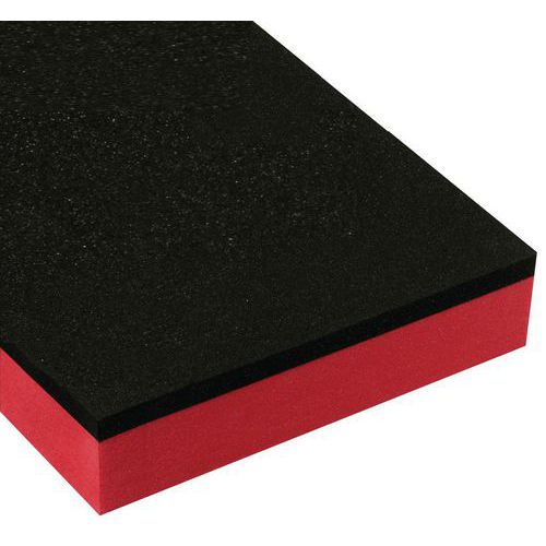 Plateau de Mousse HBM 585 x 410 x 40 mm pour Servante d'Atelier