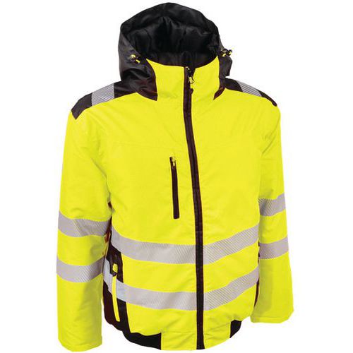 Blouson Haute Visibilité Intempéries Jaune Type Aviateur S