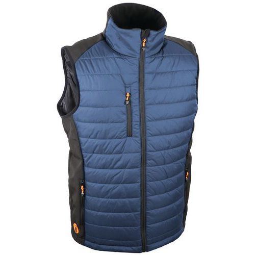 Gilet De Travail Chaud Et Confortable Softshell Et Polyamide S
