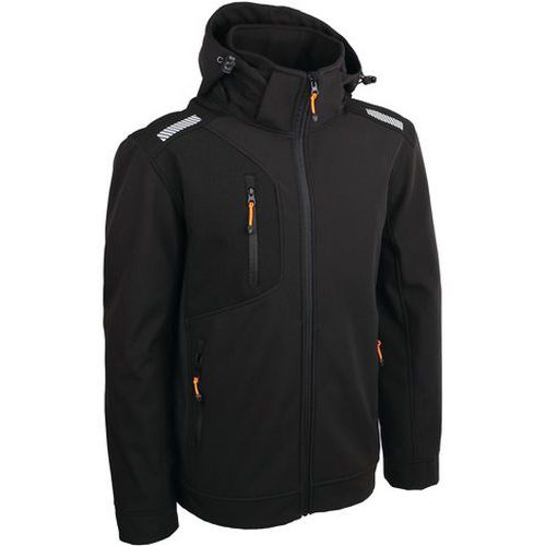 Veste Softshell 300g/mÂ² Noire L