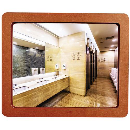 Miroir Incassable Orange - 465 X 365 Cm - Kaptorama