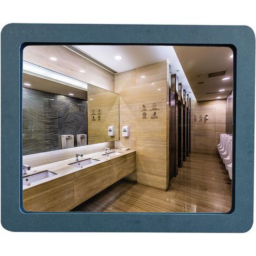 Miroir Incassable Bleu - 465 X 365 Cm - Kaptorama