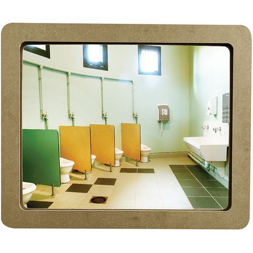 Miroir Incassable Kaki - 465 X 365 Cm - Kaptorama