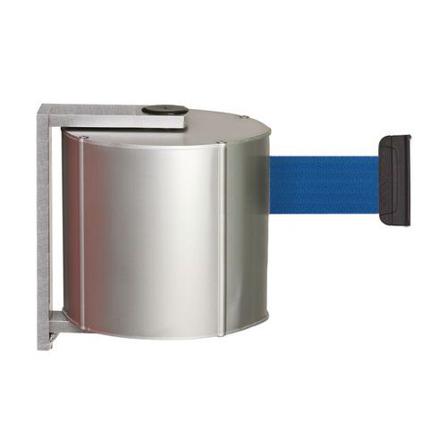 Beltrac - Boîtier mural à sangle 3XL Bleu - Sangle 22m - Aluminium - Éco-responsable