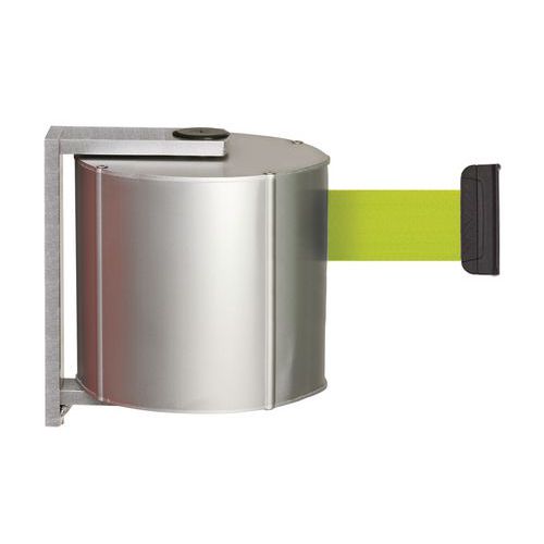 Beltrac - Boîtier Mural à Sangle 2XL Jaune Fluo - Sangle 12m - Aluminium Éco-responsable