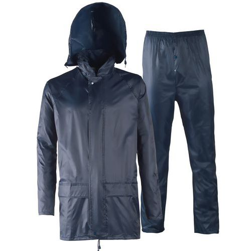 Ensemble De Pluie Vetipro Pvc Souple - L Bleu Marine