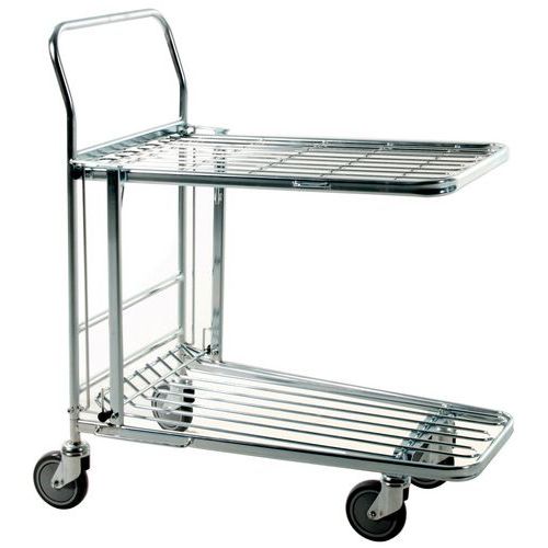 Chariot en fil d'acier - Force 300 kg Chariot en fil d'acier - Force 300 kg