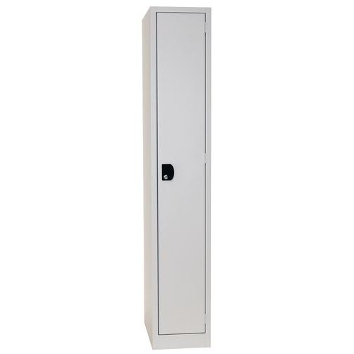 Vestiaire 1porte/1colonne300 300x500x1800mm Gris