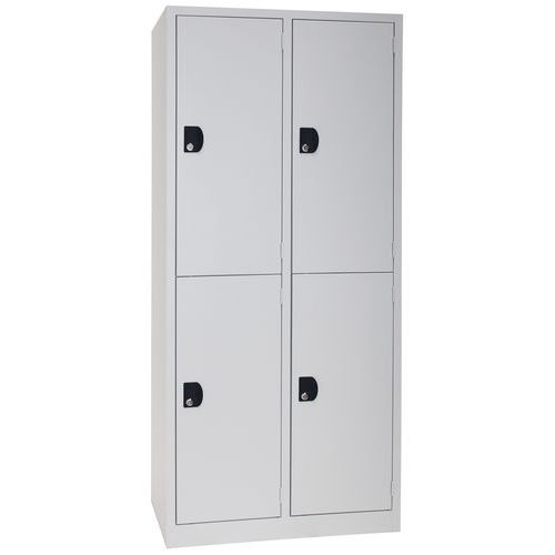 Vestiaire 4 Portes Gris 180*80*50