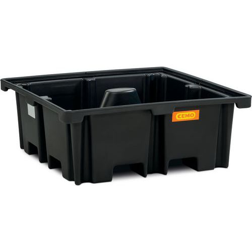 Bac Palette-pe 400/4 - 120x120 - Sans Caillebotis - Cemo