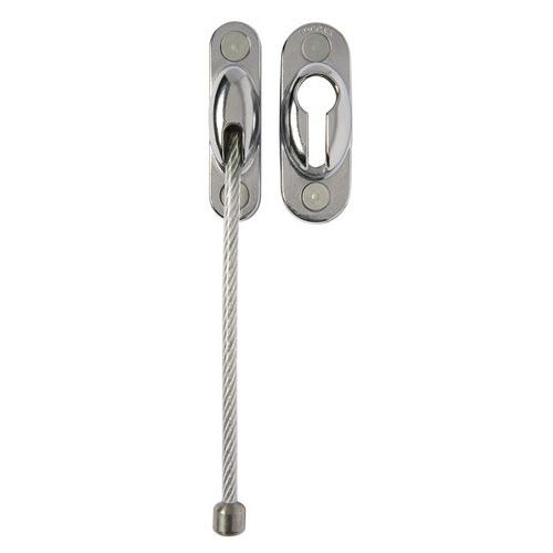 Entrebâilleur De Porte à Câble Chromé