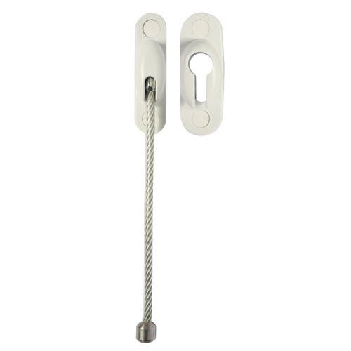 Entrebâilleur De Porte à Câble Epoxy Blanc