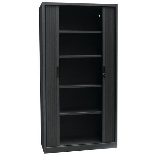 Armoire Rideaux 100 X 195 Cm Anthracite