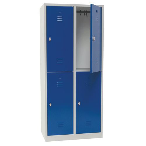 Vestiaire multicases 4 à 5 cases Manutan