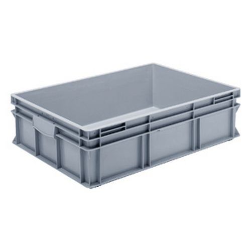 Bac 90l Parois Pleines Gris Lxlxh = 80 0x600x220mm