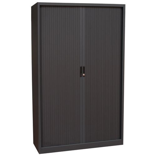 Armoire Rideaux 120 X 195 Cm Anthracite