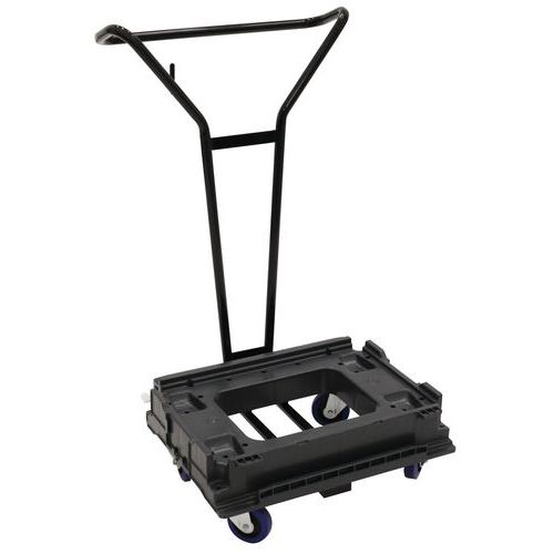 Chariot connectable Dollyfix pour bac gerbable Chariot connectable Dollyfix pour bac gerbable