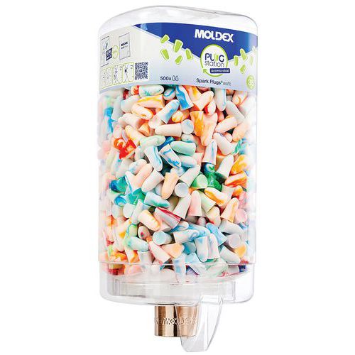 Distributeur De Bouchons D'oreille Antimicrobien Plugstation 500