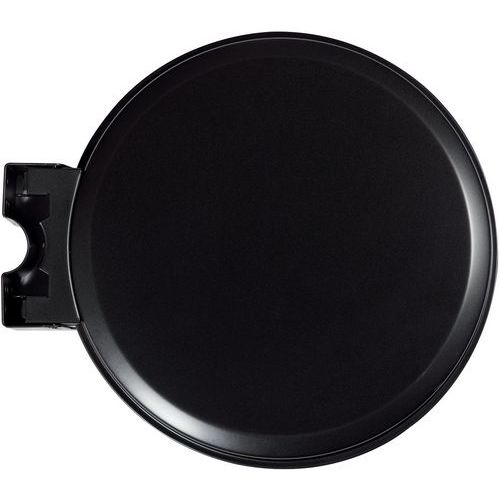 Support Sac Mural 110l Avec Couvercle Gris Anthracite