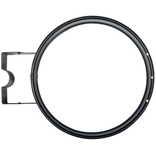 Support Sac Mural Gris Manganese Sans Couv