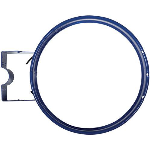 Support Mural P/sac 110 Litres Bleu Sans Couve Rcle