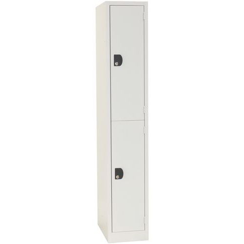 Vestiaire 2 Portes Gris 180x315x50