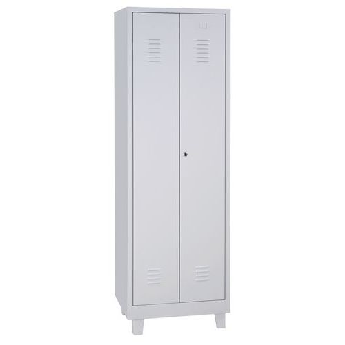 Armoire Entretien Matériel Sur Pied 1900x600x500 Gris